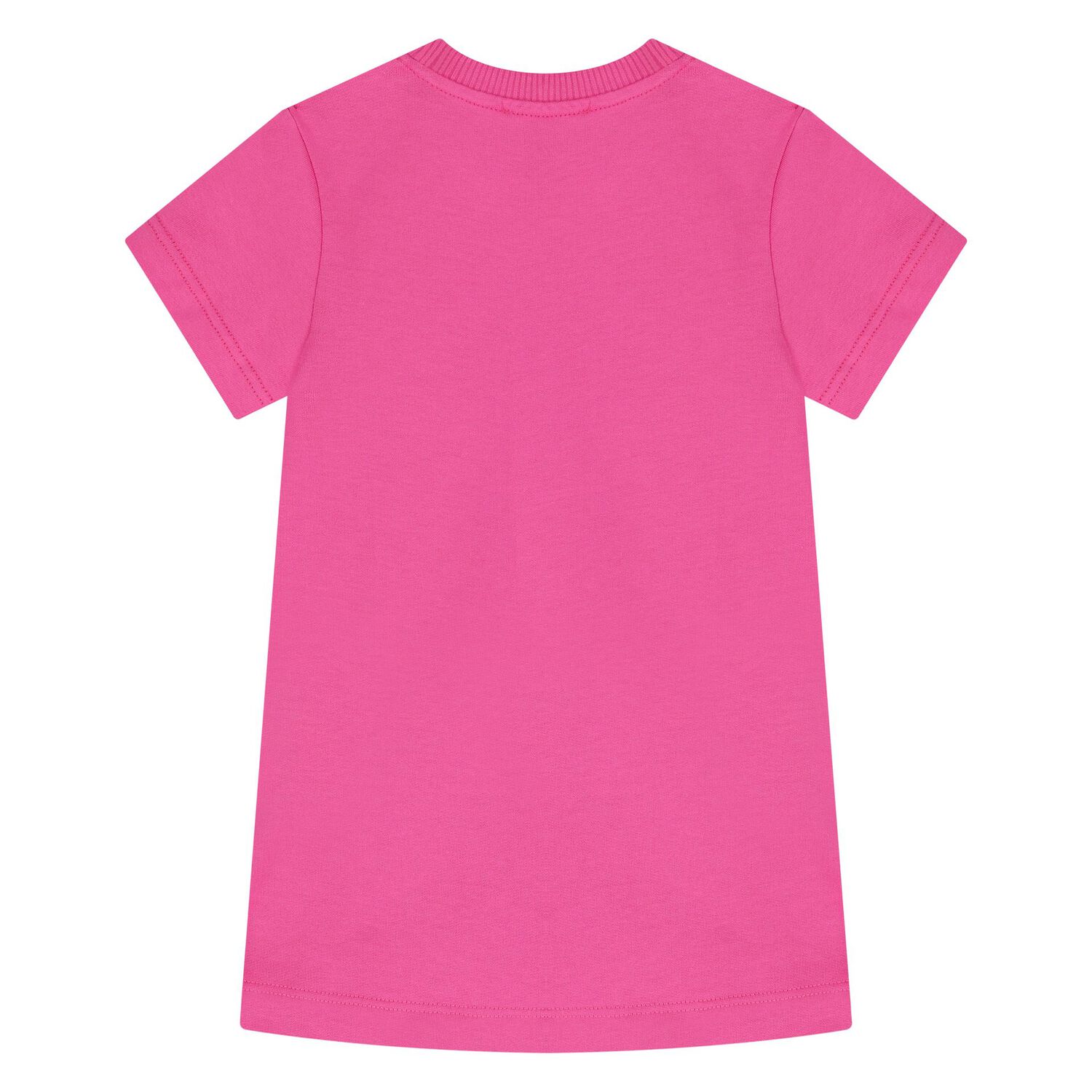 فستان وردي بشعار دب تيدي للبنات  , 2, hi-res