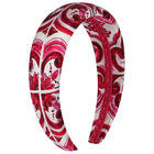 طوق رأس بشعار ماجوليكا باللون العاجي والزهري, 1, hi-res