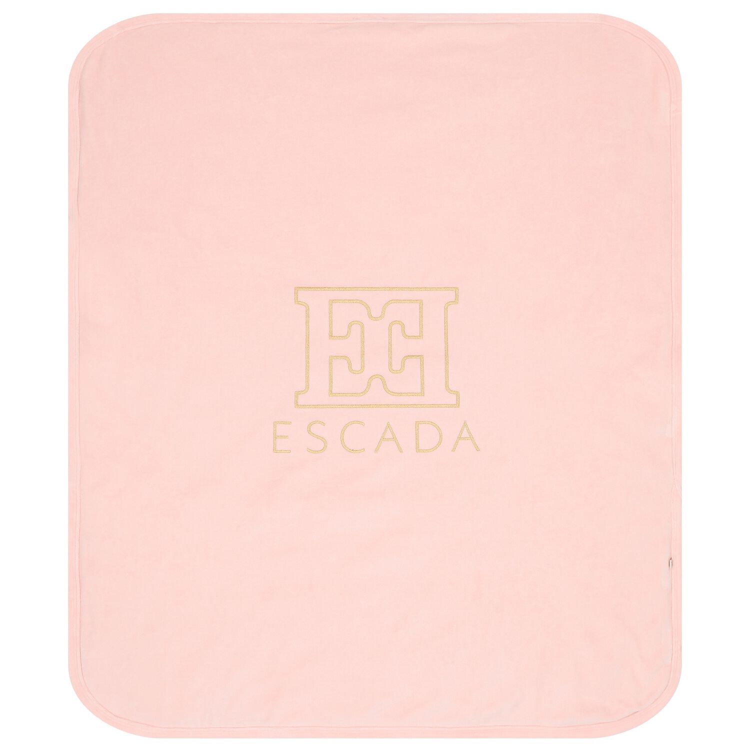 Baby Girls Pink Logo Blanket, 1, hi-res