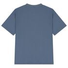 Boys Blue Logo T-Shirt, 4, hi-res