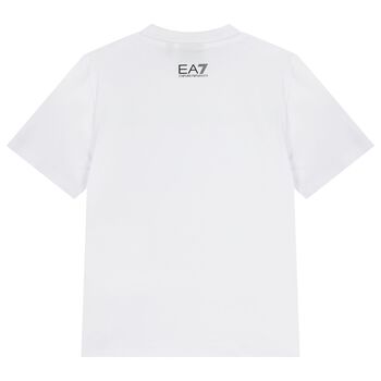 Boys White Logo T-Shirt