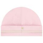 Baby Girls Pink Logo Hat, 2, hi-res