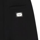 Black Logo Joggers, 1, hi-res