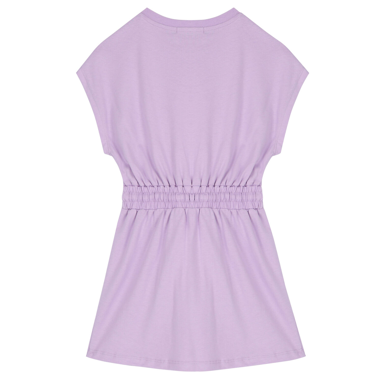 Girls Purple Logo Dress, 1, hi-res