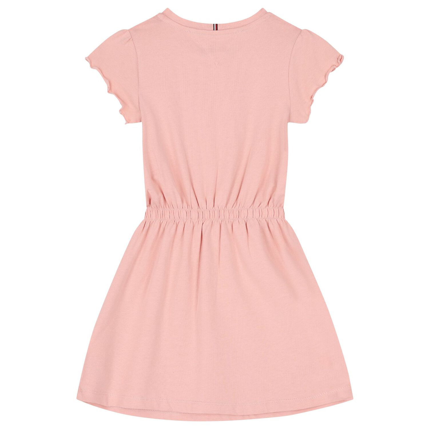 Girls Pink Logo Dress, 1, hi-res