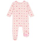 Baby Girls Pink Logo Babygrow Gift Set, 2, hi-res