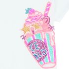 تيشيرت بنات ترتر باللون الأبيض, 1, hi-res