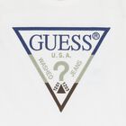 Boys White Logo T-Shirt, 3, hi-res