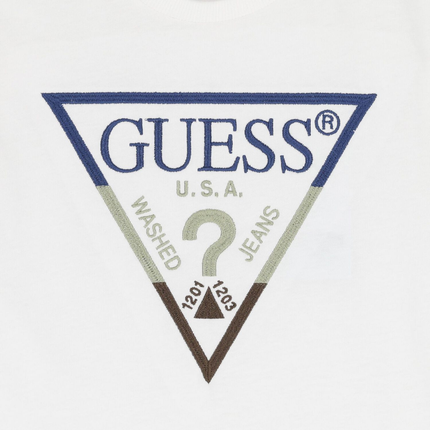 Boys White Logo T-Shirt, 3, hi-res