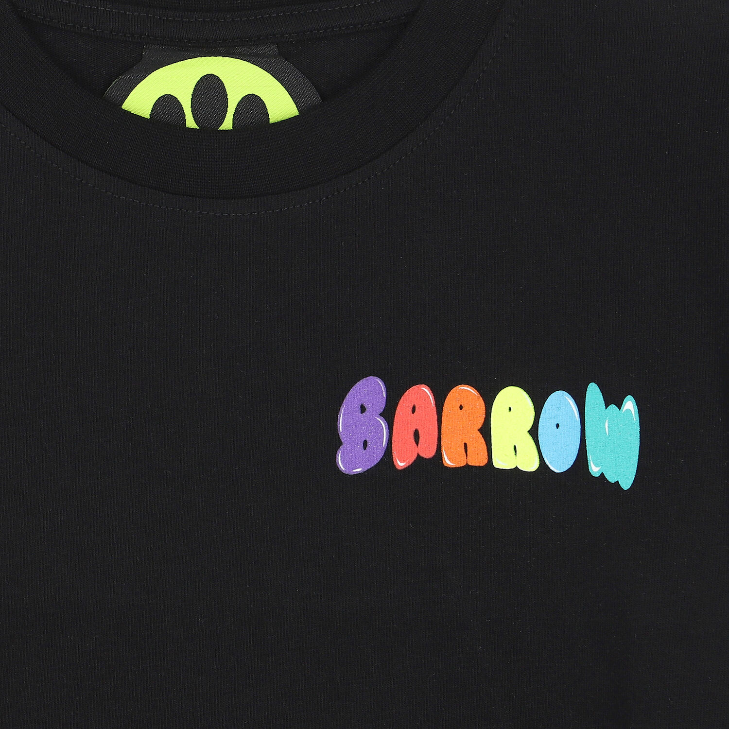 تيشيرت بالشعار باللون الاسود, 1, hi-res image number null