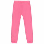Girls Pink Logo Joggers , 1, hi-res