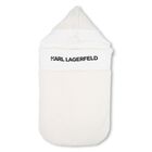 عشّ للأطفال البنات بلون العاج مع شعار, 1, hi-res