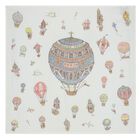 White Hot Air Balloons Swaddle Blanket, 1, hi-res