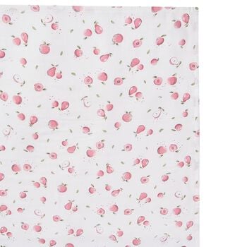 White Apples Muslin Swaddles