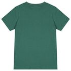 Boys Green Logo T-Shirt, 1, hi-res