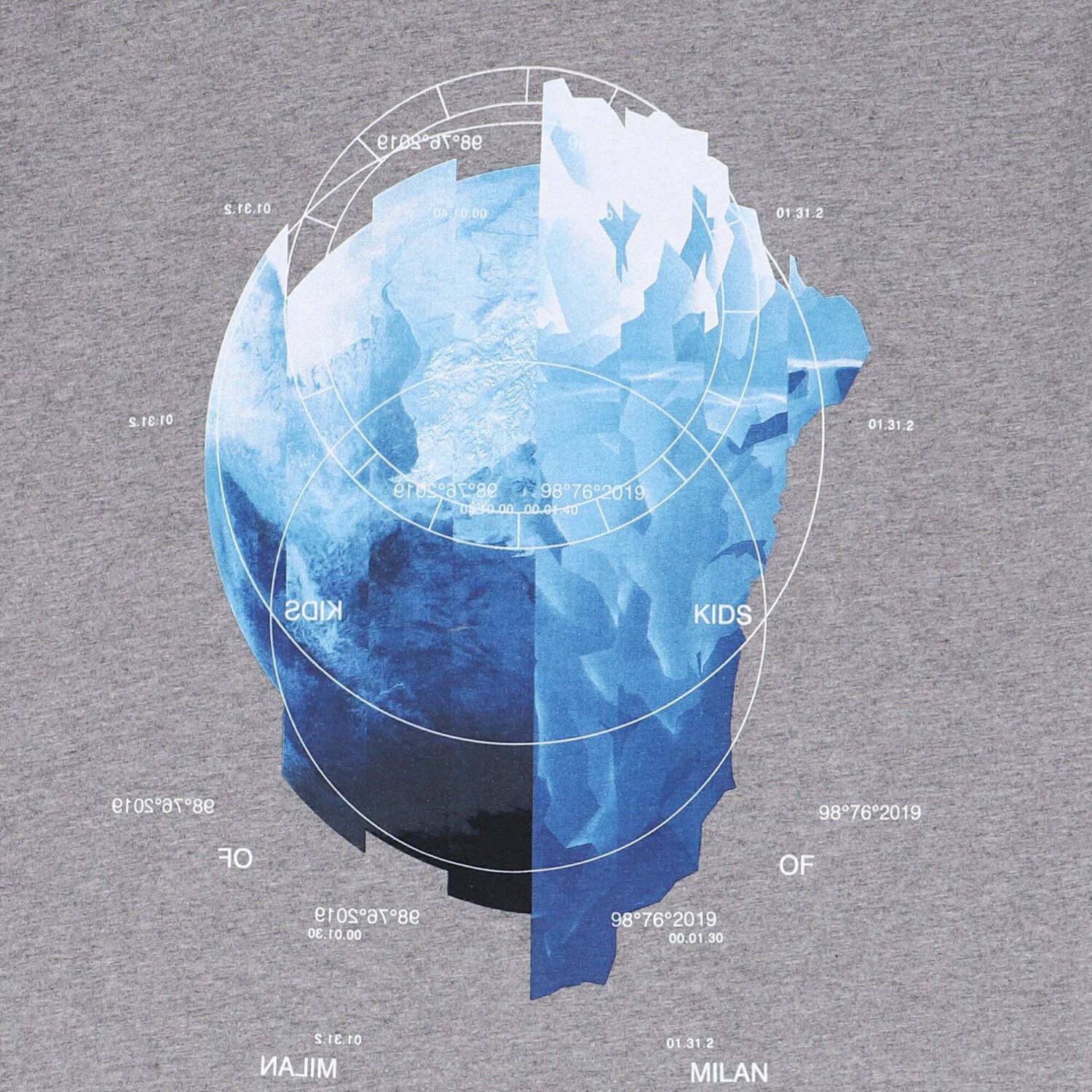 تيشيرت مطبع باللون الرمادي للاولاد, 1, hi-res image number null