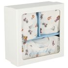 Baby Girls Ivory Teddy Bear Babygrow Gift Set, 1, hi-res