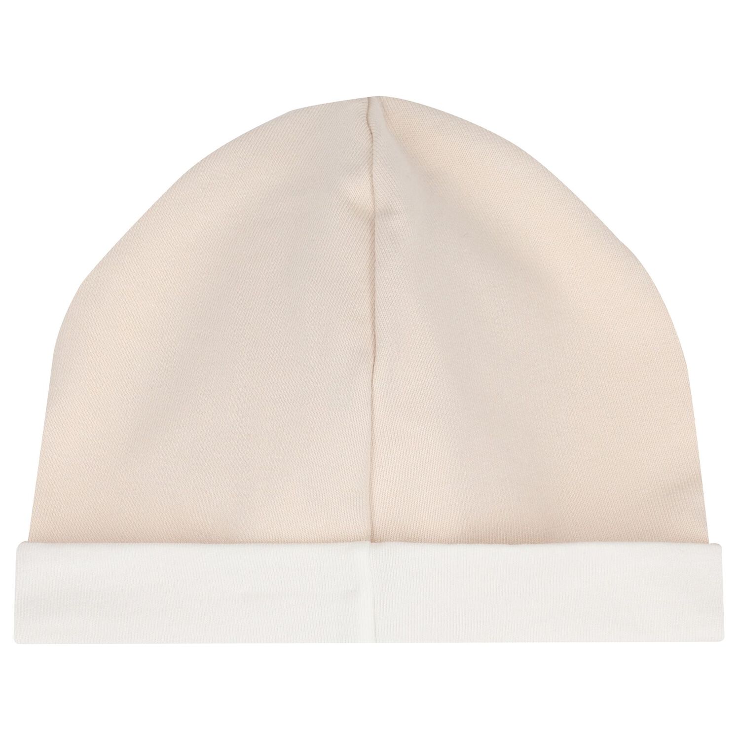 طقم هدايا ملابس أطفال بالشعار باللون البيج والأبيض, 1, hi-res image number null