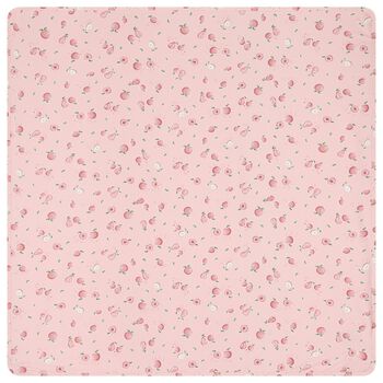 Baby Girls Pink Apple Blanket