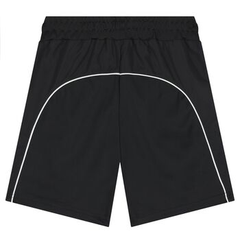 Boys Black Logo Shorts
