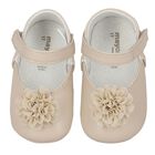 Baby Girls Ivory Pre Walker Shoes, 4, hi-res