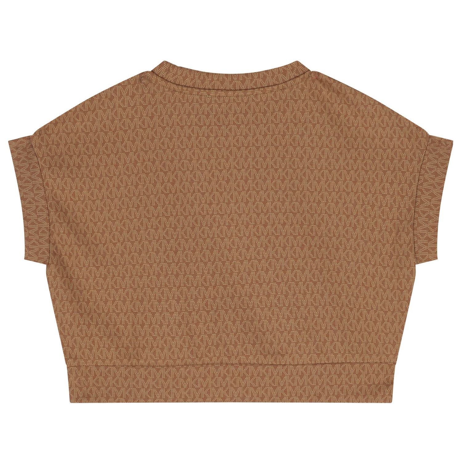 Girls Brown Logo T-Shirt, 1, hi-res