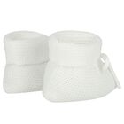 Ivory Mittens & Booties Baby Gift Set, 3, hi-res