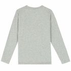 Boys Grey Printed Long Sleeve Top, 1, hi-res