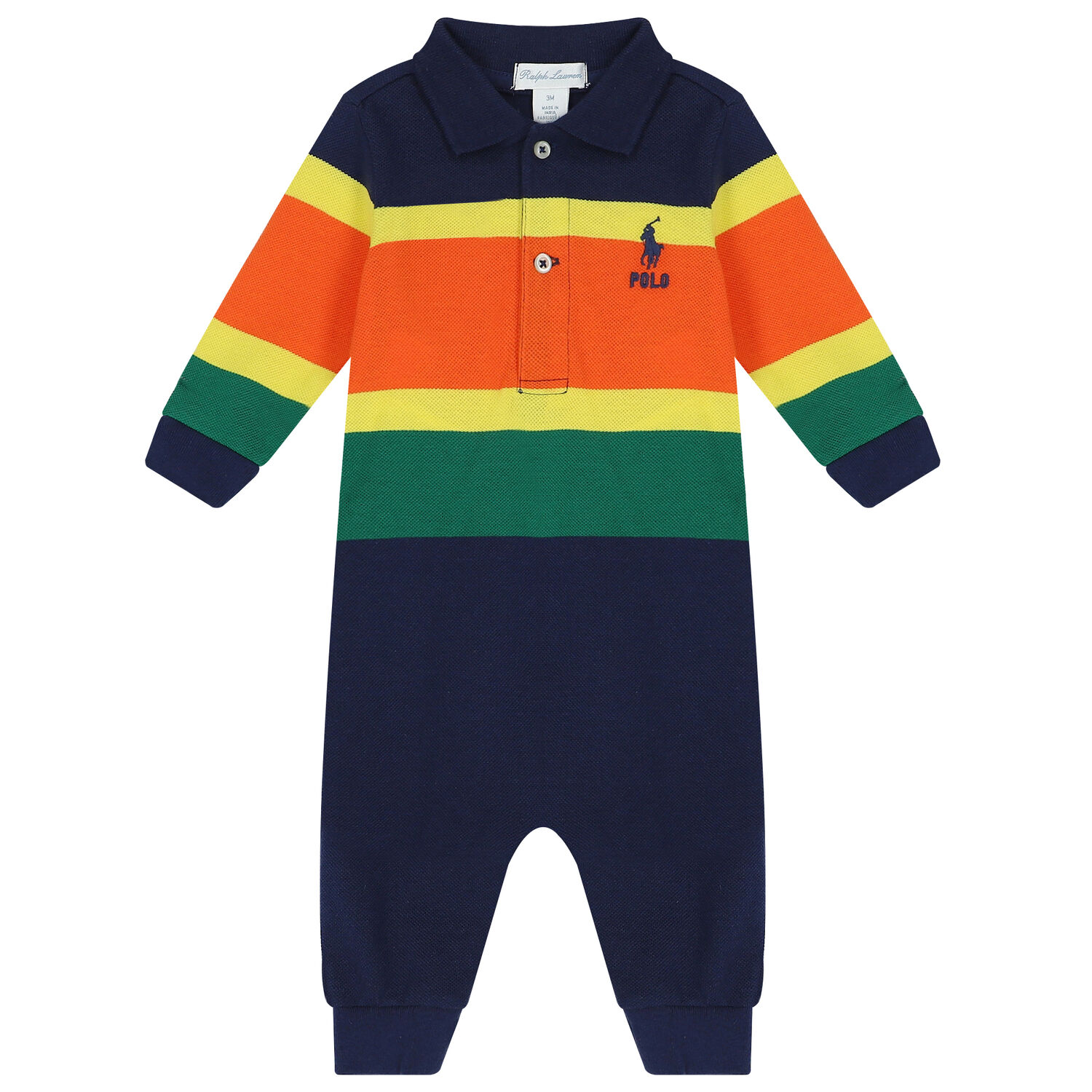 رومبير بولو متعدد الألوان للأولاد, 1, hi-res