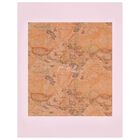 طقم هدايا ملابس أطفال بطبعة خريطة جغرافية باللونين البيج والوردي, 2, hi-res