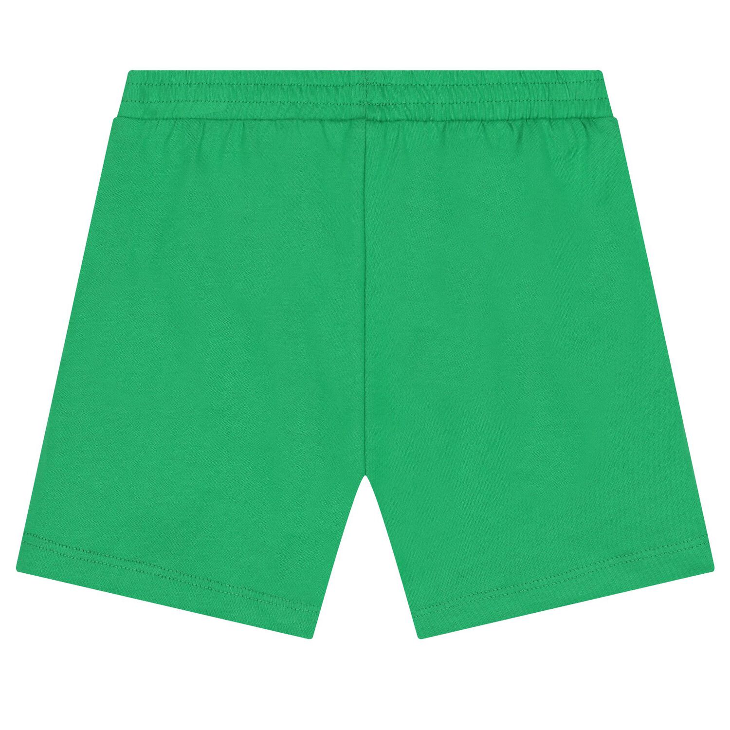 طقم شورت أولاد بالشعار باللون الأبيض والأخضر, 1, hi-res