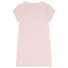 Girls Pink Choupette T-Shirt Dress, 2, hi-res