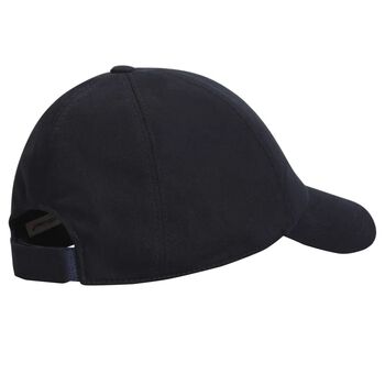 Navy Blue & White Logo Cap