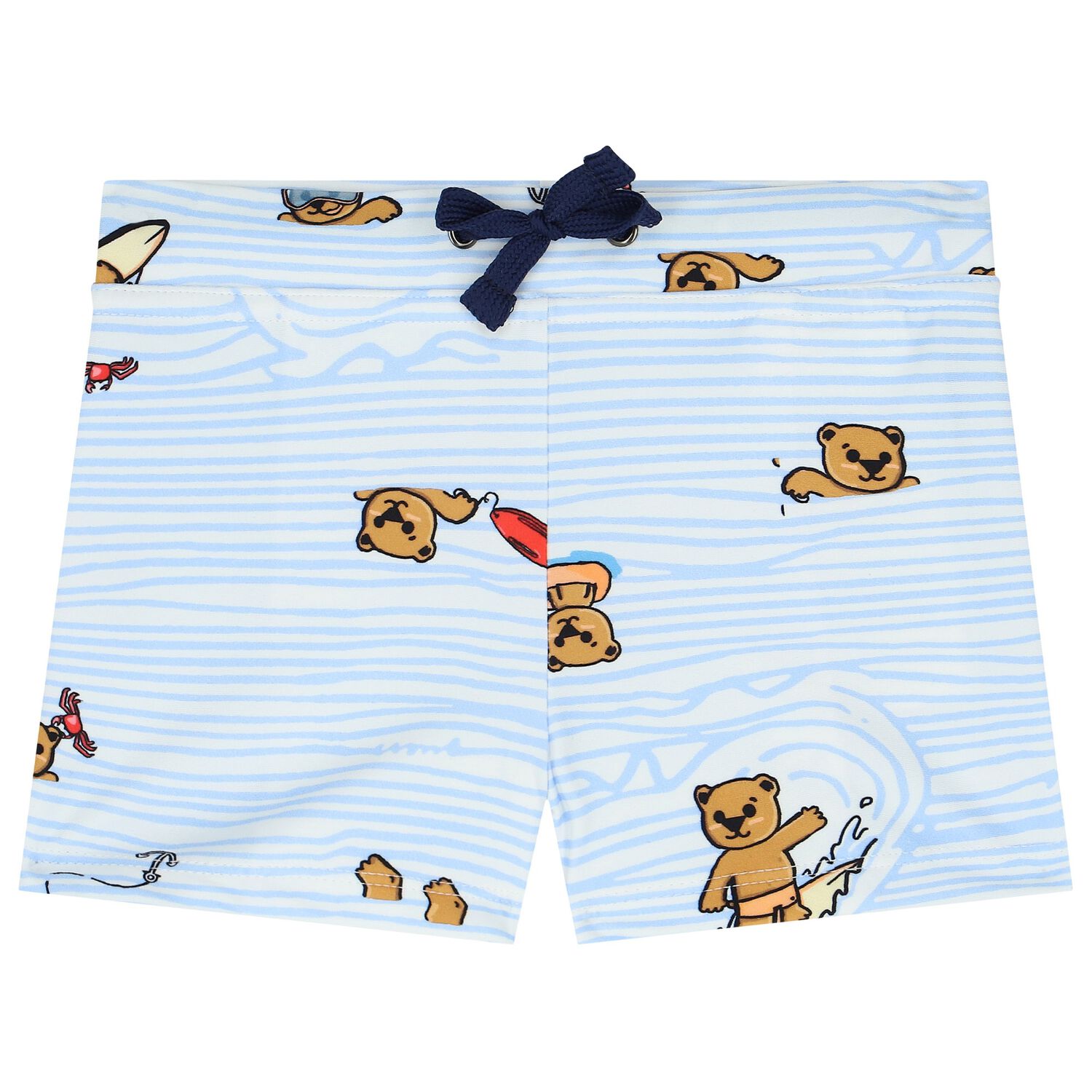 Bear Vacation Swim Shorts, 1, hi-res image number null