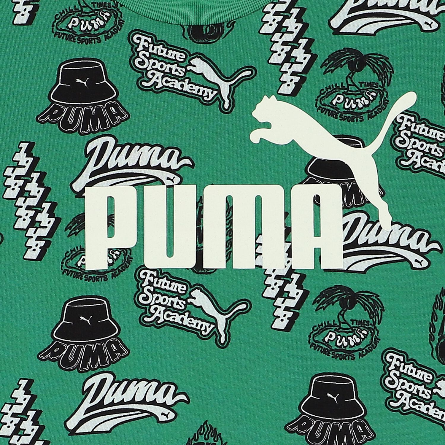 Boys Green Logo T-Shirt, 1, hi-res image number null