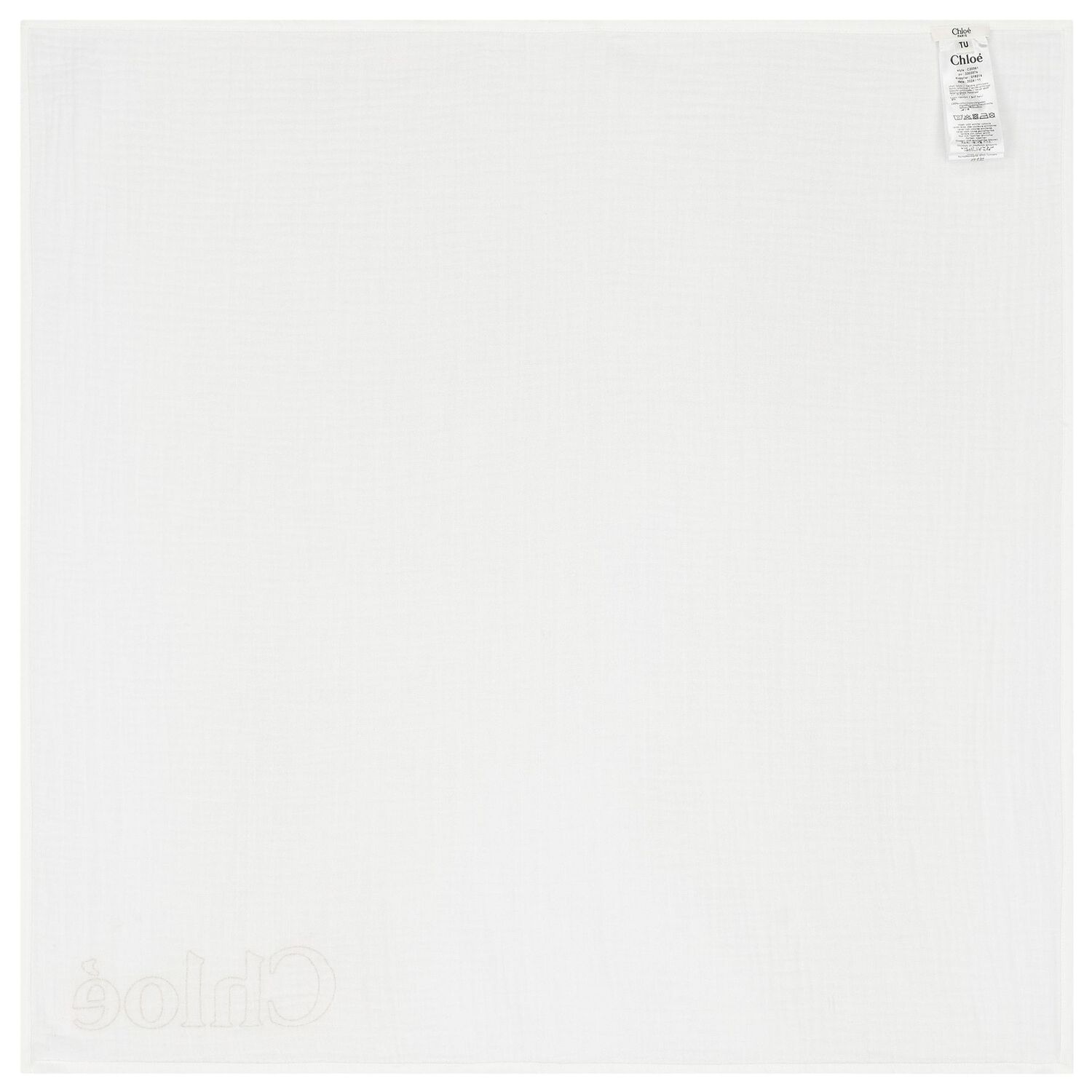 Baby Girls Ivory & Pink Logo Muslin Gift Set, 1, hi-res