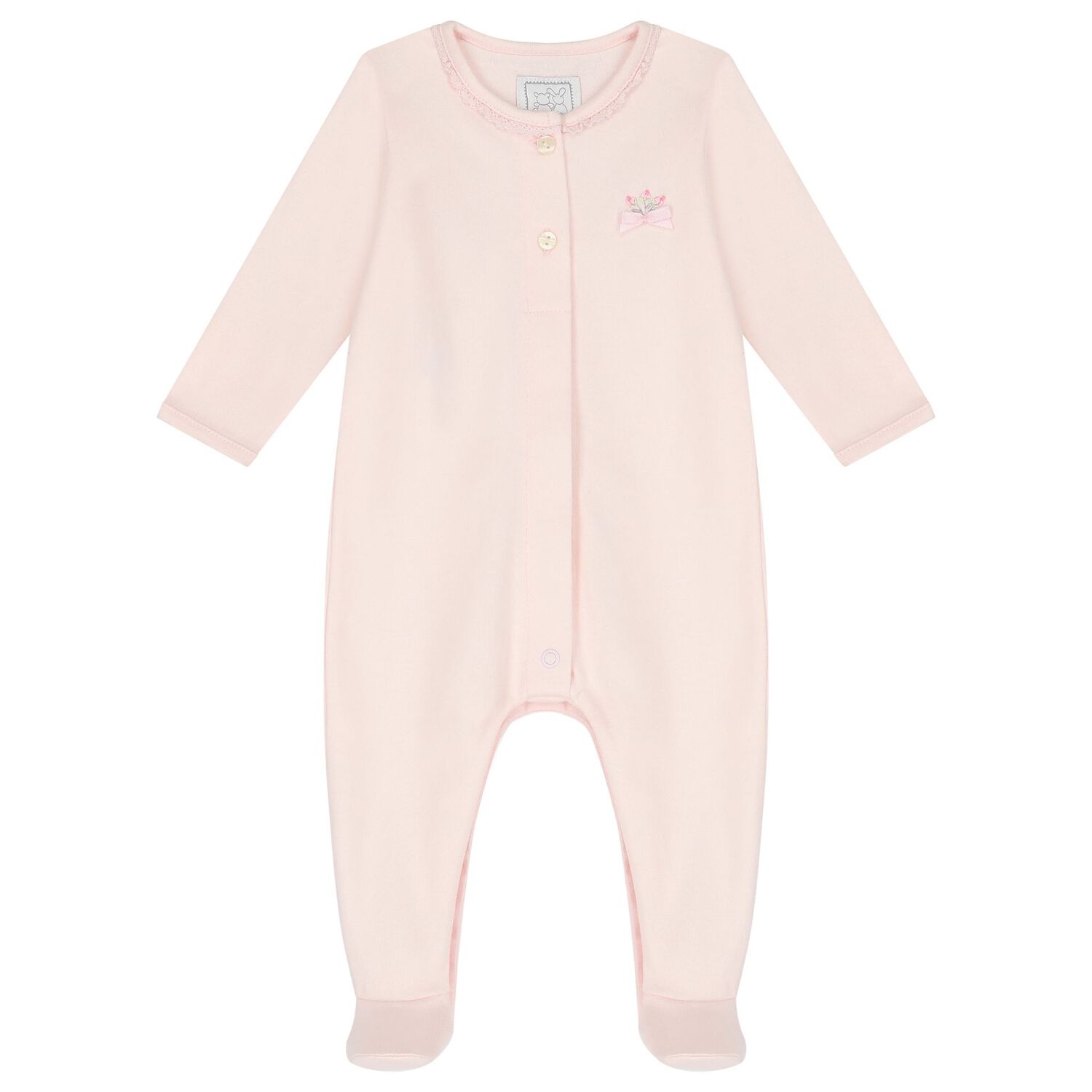 Baby Girls White & Pink Gift Set, 1, hi-res