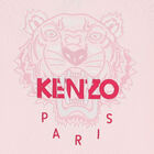 Girls Pale Pink Tiger Logo Sweatshirt, 1, hi-res