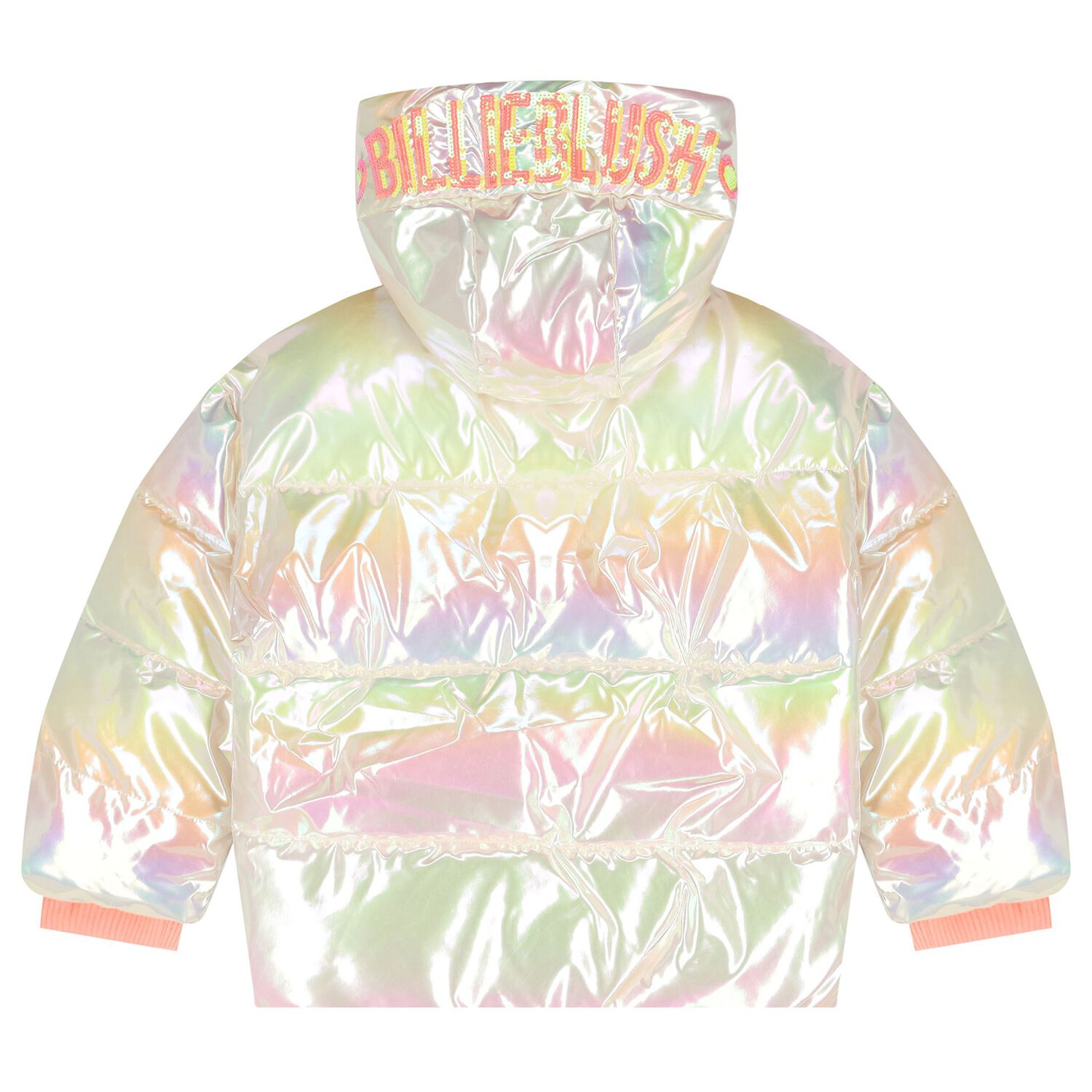 جاكيت منفوخ  باللون العاجي باللون للبنات, 1, hi-res