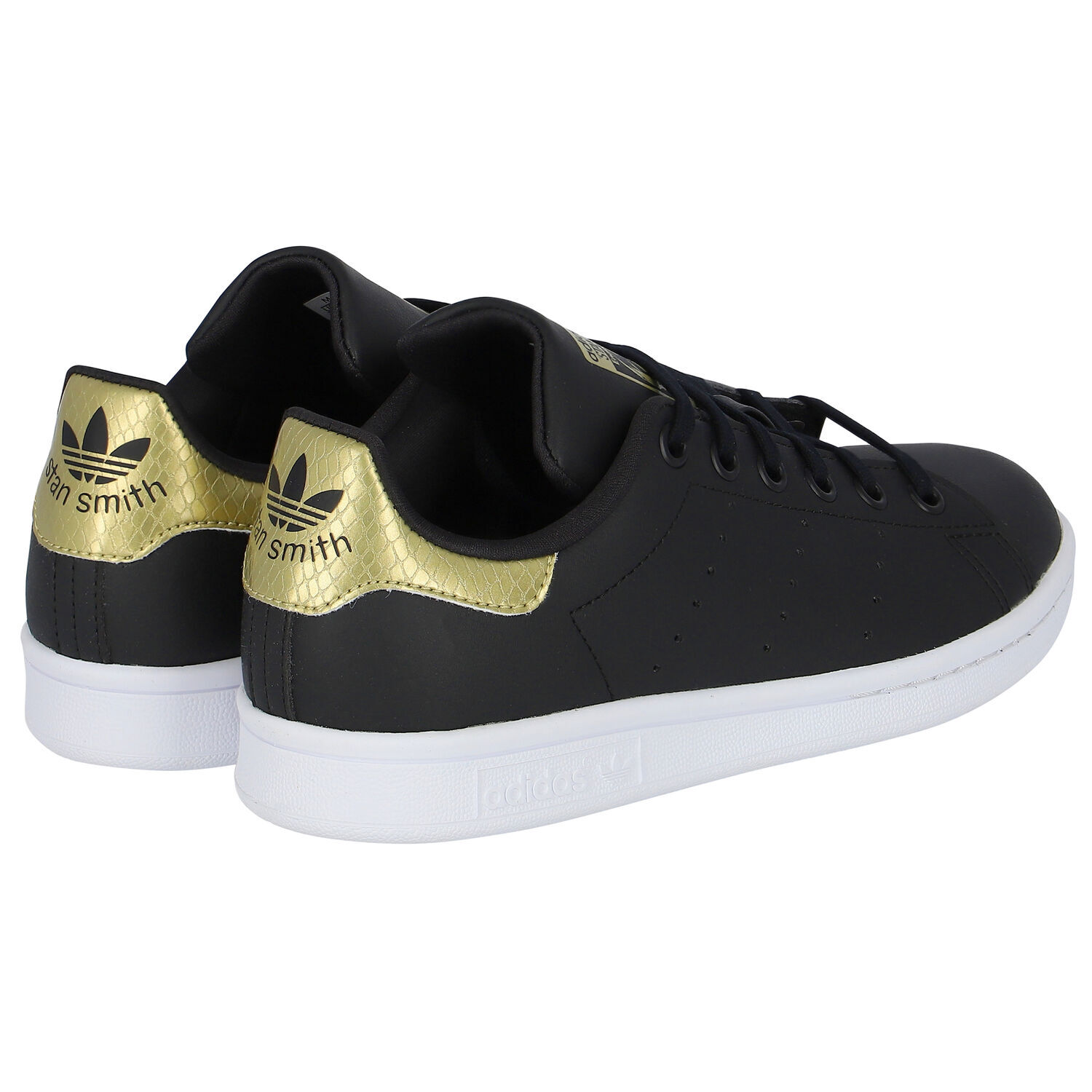 Black Stan Smith J Trainers, 1, hi-res image number null