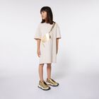 Girls Ivory & Gold Bag Dress, 2, hi-res