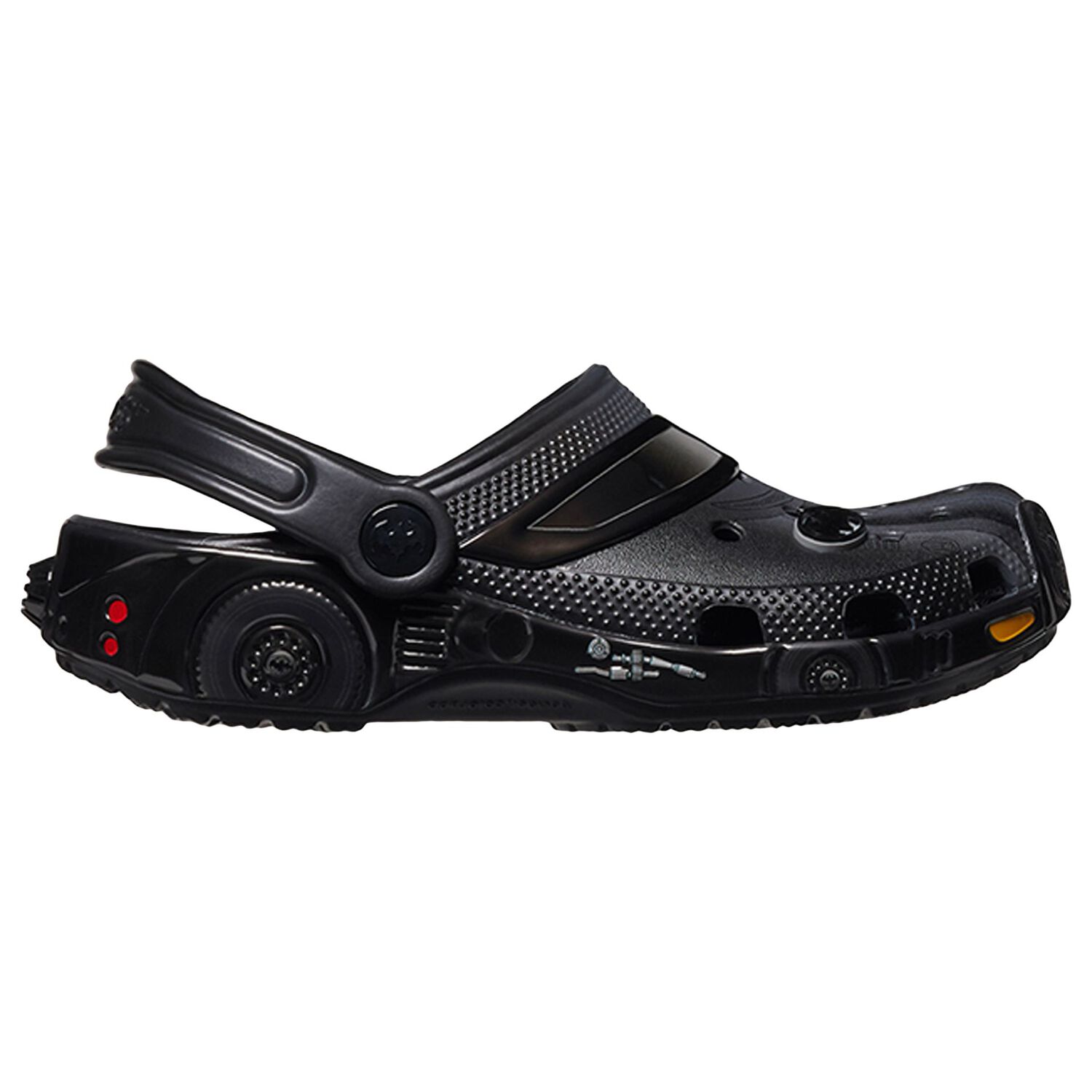 Black Batman Classic Clogs Sandals, 1, hi-res