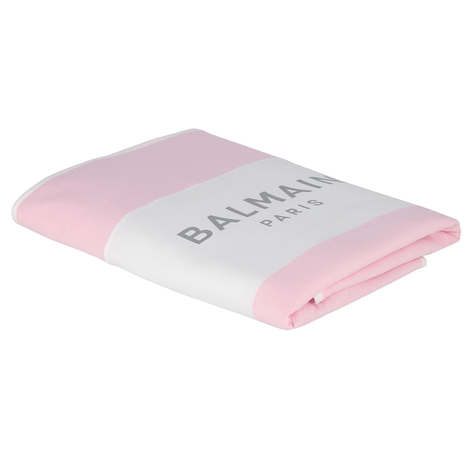 Baby Girls White & Pink Blanket, 2, hi-res