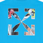 تيشيرت بالشعار باللون الأزرق, 4, hi-res