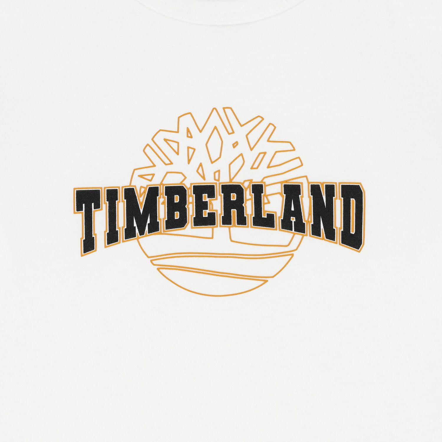 Boys White Logo Long Sleeve Top, 2, hi-res