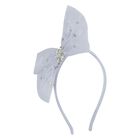 Girls Blue Tulle Headband, 1, hi-res