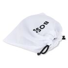 Boys Black Logo Belt, 1, hi-res