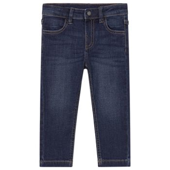 Mayoral Younger Boys Navy Blue Denim Jeans, 1 Younger Boys Navy Blue Denim Jeans
