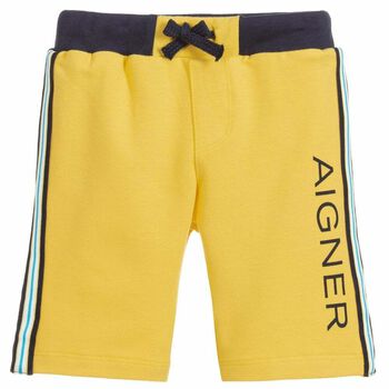 Boys Yellow Jersey Shorts