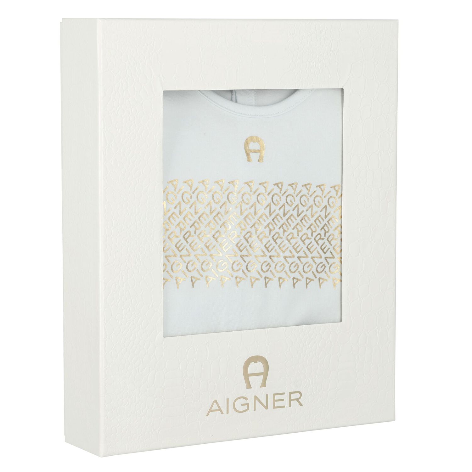 طقم هدايا ملابس أطفال وقبعة باللون الأزرق الباهت والذهبي للأولاد, 1, hi-res